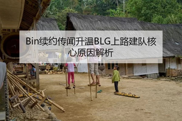 Bin续约传闻升温BLG上路建队核心原因解析